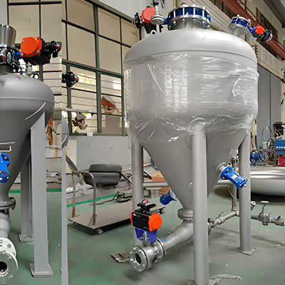 正壓輸送（氣力輸送),倉(cāng)泵氣力輸送