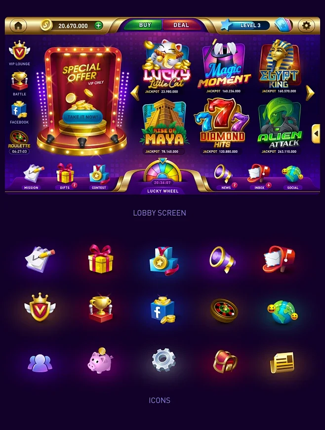 Slots play for free